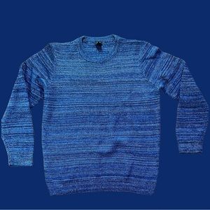 Blue Knit Sweater